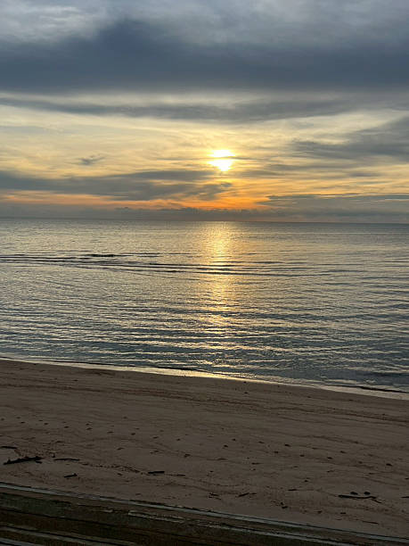 istock sea and the beach in the morning 2241773811