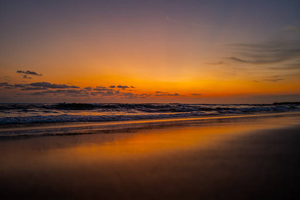 Sunset at Canggo Beach in Bali