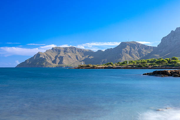 istock Positioning tower at the coast, Mallorca 2241777318