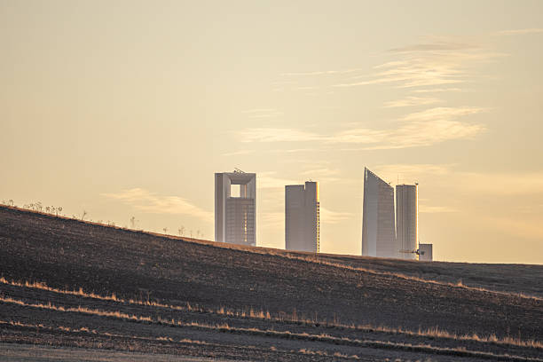 The complex is an important financial and business centre.The towers offer panoramic views of the city of Madrid