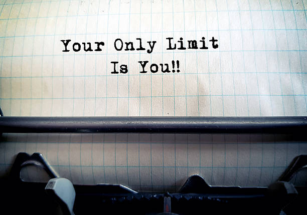 istock Your Only Limit Is You.Inspirational motivation quote 2241790291