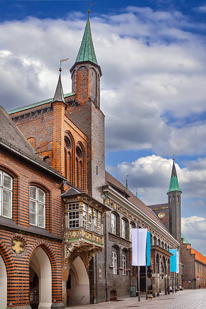 istock Renaissance bay window in Lubeck, Germany 2241797830