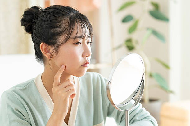 istock Young woman worried about makeup 2241798248
