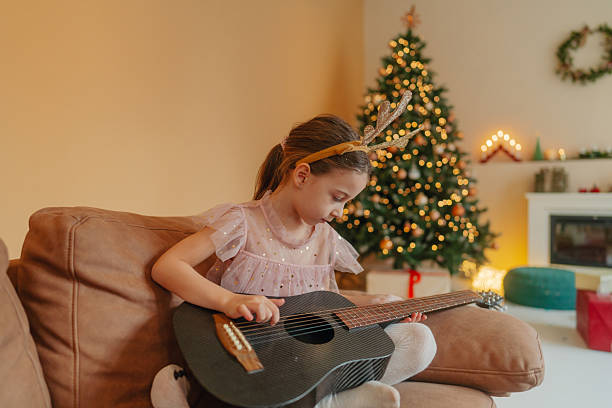 istock Playing the Christmas song 2241806850