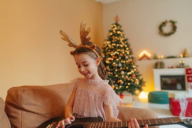 istock Playing the Christmas song 2241806865