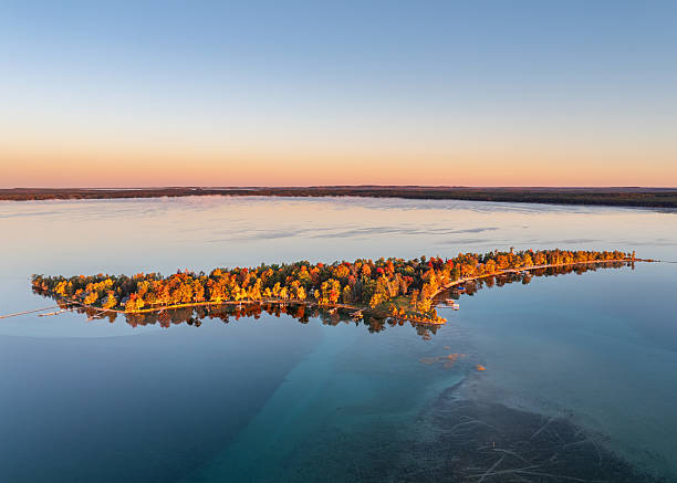 istock Treasure Island Autumn Morning Light 2241809508