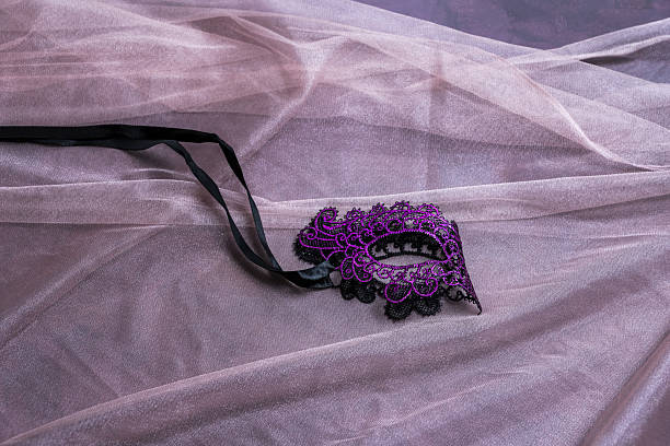 istock The eye mask is a small, often rounded mask that covers 2241814287