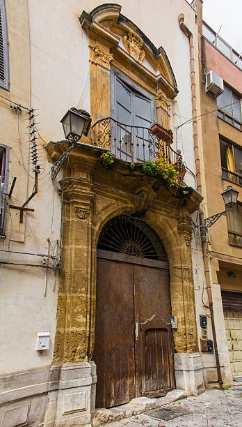 istock Old Doorway in Palermo Historic Centre, Sicily, Italy 2241816072