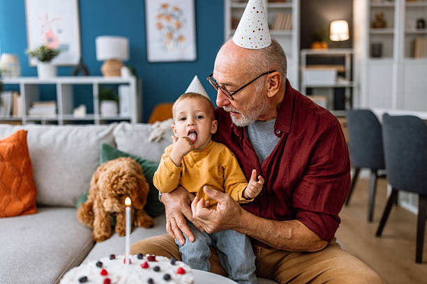 istock Family birthday celebration. 2241819282