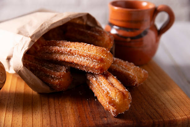 istock churros and hot chocolate dessert recipe 2241830933