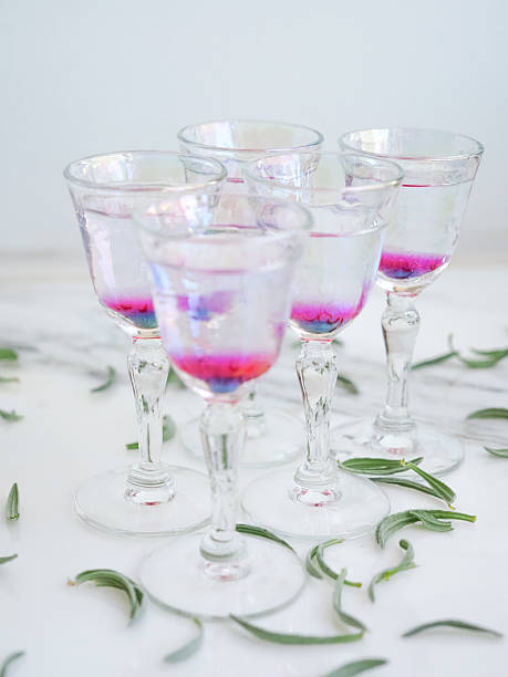 istock Pink holiday drink in cordial glass 2241834507