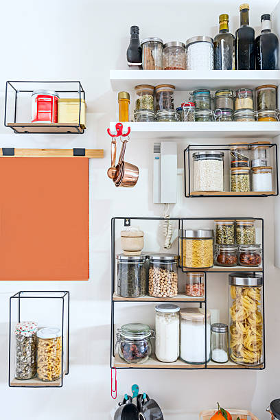 istock A dazzling array of exotic and local spices, their intense colors visible through the transparent glass 2241836547