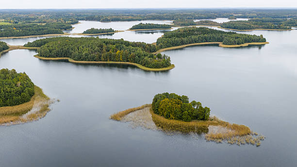 istock Stirniai lake and small islands 2241840055