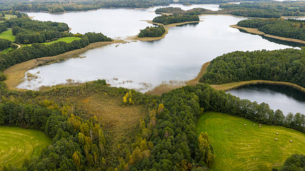 istock Stirniai lake, islands and peninsulas 2241840068