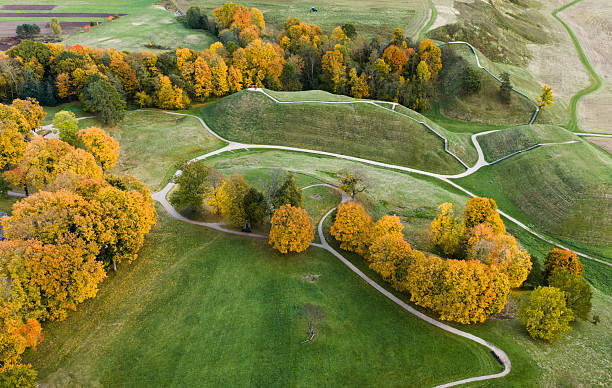 istock Kermave mound in golden autumn 2241841261