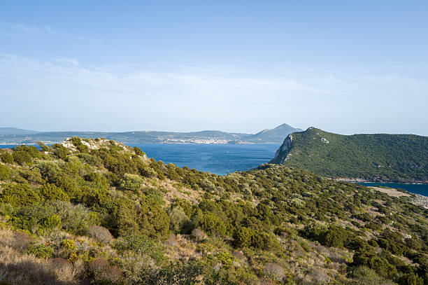 A rocky bay in Sardinia, Italy