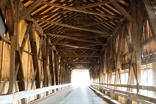 Rusagonis Covered Bridge New Brunswick Canada