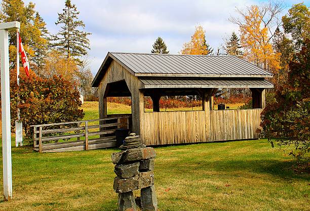 Rusagonis Covered Bridge New Brunswick Canada