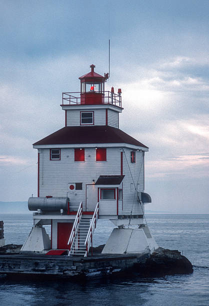 istock Thunder Bay, Ontario - Thunder Bay Main Lighthouse Vertical - 1988 2241853429
