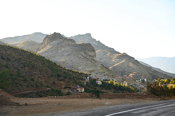 Highway leading into the mountains