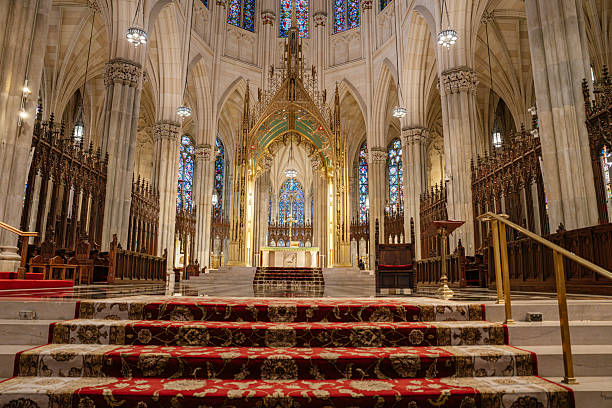 istock Main Altar and Sanctuary of St. Patrick's Cathedral 2241882215