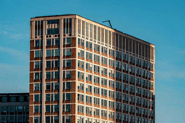istock Exterior view of modern apartments 2241884011
