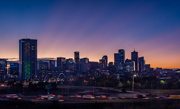 istock Sunrise Over Denver Skyline - Series 2241915085