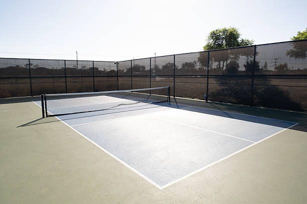 istock Fresh Pickleball Court 2241916503