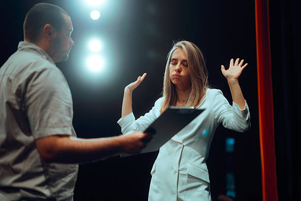 istock Actress Acting Like a Diva When Directed During Rehearsal 2241928144