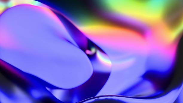 istock Abstract colorful fluid background texture, iridescent, shapes abstract, style 2241940832