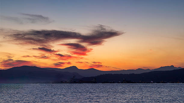 istock Beautiful sunset colors, Vancouver, BC, Canada 2241949107