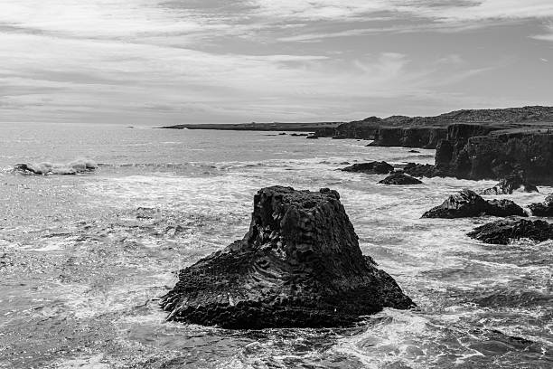 istock Arnarstapi basalt rocks  in atlantic ocean in Iceland 2241954913