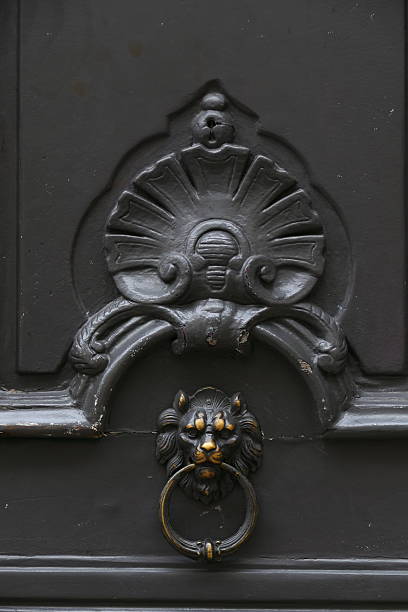 istock Elegant door knocker, Paris 2241958336