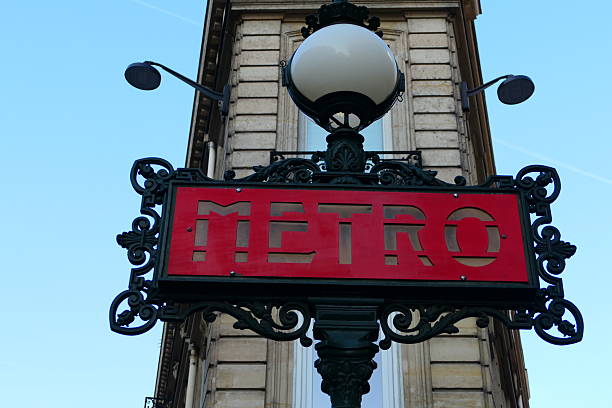 Metro entrance, Paris