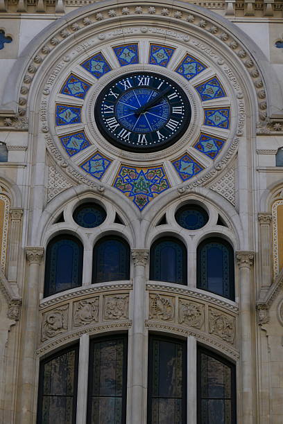 Clock on Reaumur Street, Paris, 2nd Arrondissement
