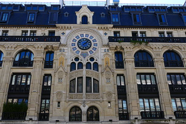 Clock on Reaumur Street, Paris, 2nd Arrondissement