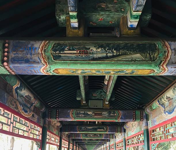 istock Long Corridor Summer Palace Beijing 2241963234
