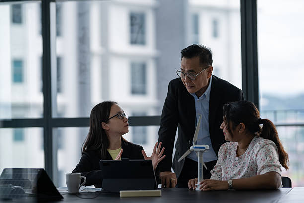 istock Group of asian business executives 2241974391