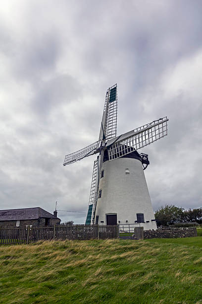 View of Melin Llynon on Anglesey, North Wales, UK.  There are no people in the photograph