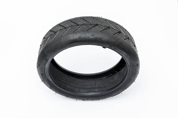 istock A brand new electric scooter rubber cover on a smooth 2241992425