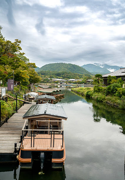 istock Peaceful Riverboats of Arashiyama 2241993806