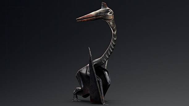 istock Quetzalcoatlus of background. 3d model rendering 2241998224