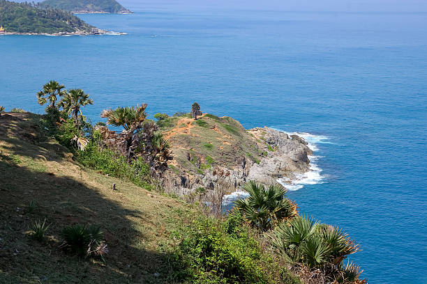 istock Tropical sea scenery on viewpoint phuket thailand. 2242008582