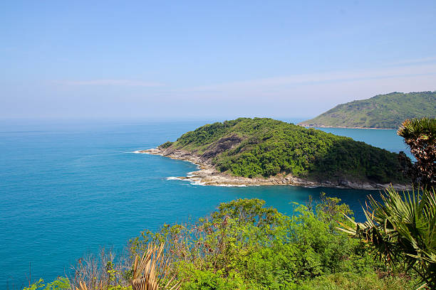 istock Tropical sea scenery on viewpoint phuket thailand. 2242008597