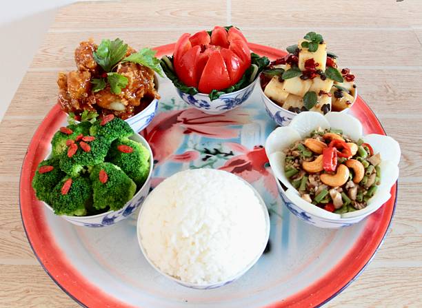 Vegetarian food for Buddha