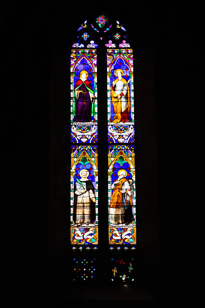 istock ancient stained glass mosaic in the church 2242013741