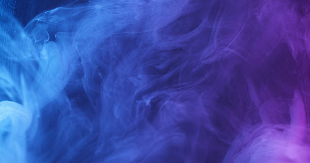 istock Neon steam color ink flow smog splash vapor light 2242026169