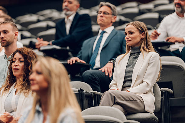 istock Business people attending a conference, learning new skills 2242027632