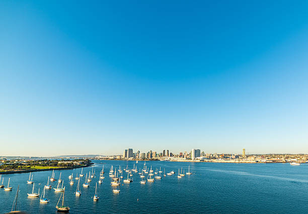 istock Boats by Coronado island under a blue sky 2242035482