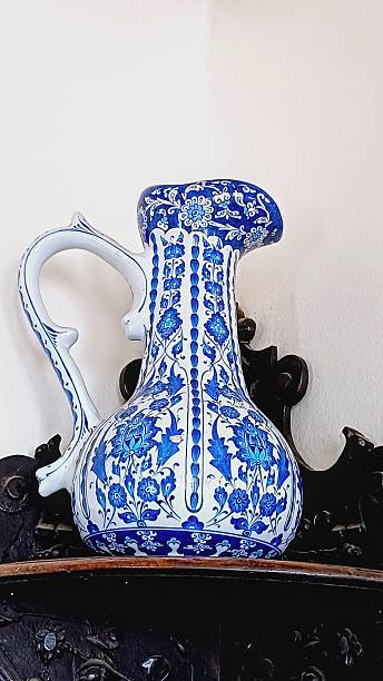 istock Antique porcelain vases and jugs. 2242056472